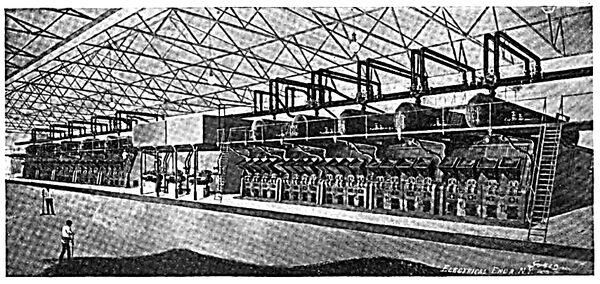 FIG. 2.  DYNAMO ROOM, RAND CENTRAL ELECTRIC WORKS, JOHANNESBURG, SOUTH AFRICA.