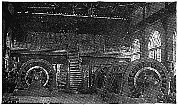 FIG. 5.  INTERIOR OF POWER HOUSE.