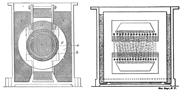 FIG. 2. AND 3.  TRANSFORMER FOR 30,000 VOLTS POTENTIAL.