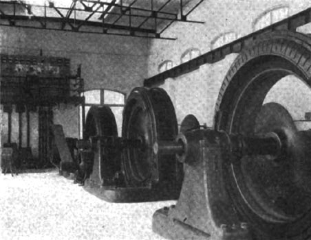 FIG. 3. -- INTERIOR OF POWER HOUSE.
