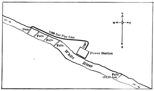 FIG, 2.MAP SHOWING LOCATION OF PLANT.