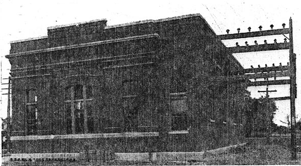 FIG. 7.  VIEW OF EXTERIOR OF GLASSBORO SUB-STATION.