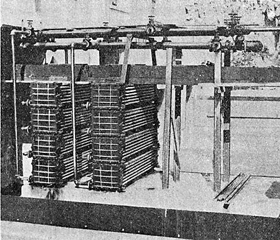 FIG. 27.  COOLING COIL FOR CIRCULATING TRANSFORMER OIL.