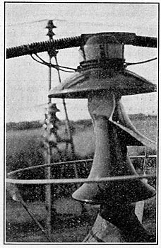 FIG. 16. - Insulator with second shell injured by lightning shock.