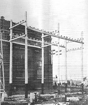 Fig. 2  110,000-Volt Substation at Berlin, Ont., Can.  Outgoing Lines