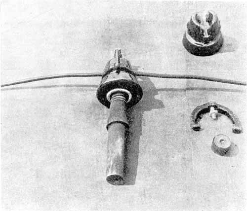 FIG. 1  -  CLAMP INSULATOR AND PARTS.