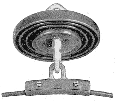 SUSPENSION-TYPE INSULATOR WITH LINE CLAMP