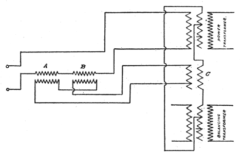 FIG. 18. HIGH-VOLTAGE POWER TRANSMISSION.  OVERCOMING DISTORTION.
