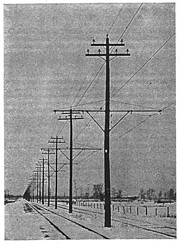 FIG. 7. GRAND RAPIDS, HOLLAND AND LAKE MICHIGAN RAPID RAILWAY.  VIEW OF DOUBLE TRACK.