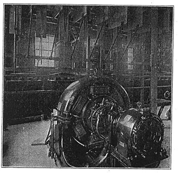 FIG. 13.  EQUIPMENT IN LEE SUB-STATION.