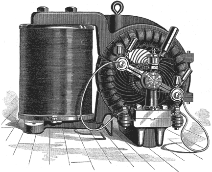 FIG. 1.  FISHER ELECTRIC MOTOR.