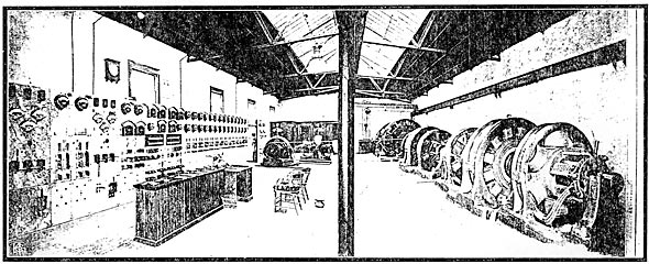 INTERIOR VIEWS OF SUBSTATION NO. 2 OF THE EDISON ELECTRIC COMPANY, LOS ANGELES, CAL.