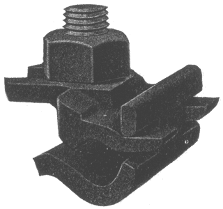 FIG. 1. INTERLOCKING INSULATOR CLAMP.