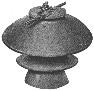 FIG. 2. POSITION OF CLAMP IN INSULATOR.