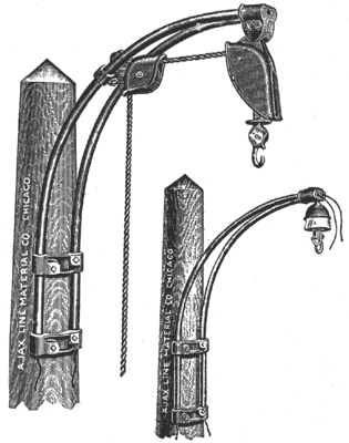 "PULLEYED" FIXTURE.  "FRONT" FIXTURE.