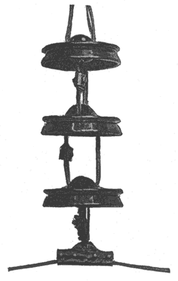 FIG. 3. LINK INSULATOR FOR SUSPENSION.