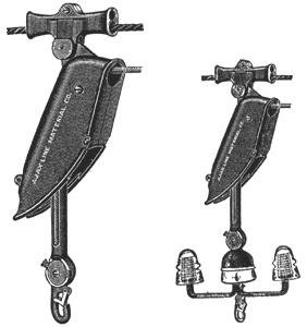 SAFETY ARC-LAMP PULLEYS.