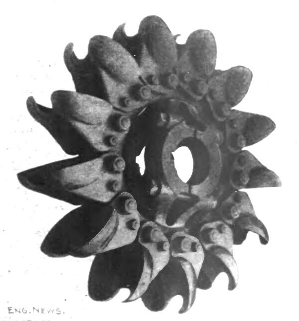 Fig. 10.Water Wheel of Main Unit.