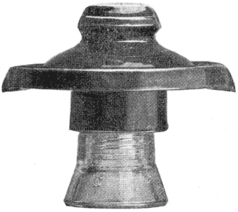 FIG. 1. - INSULATOR FOR 40,000 VOLTS.