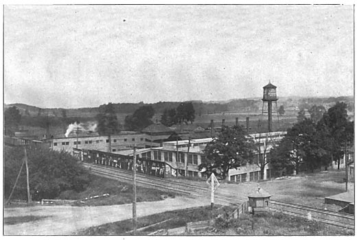 Fig. 27. General View, showing position of factory with reference to Railroad.