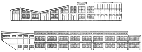 Fig. 34. Exterior view of factory No. 2.