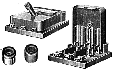 FIGS, 1, 2 AND 3.  ANDERSON SERVICE SWITCH AND OUTLET INSULATORS.