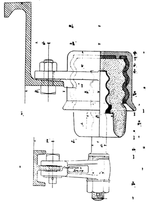 Fig. 2 -- INSULATOR FOR NEW CONDUIT ROADS IN NEW YORK.