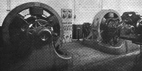 THE GENERAL ELECTRIC ROTARY CONVERTERS IN POWER HOUSE OF BUFFALO STREET RAILWAY CO.