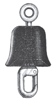 AETNA ARC LAMP INSULATOR.