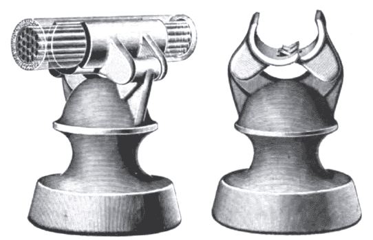 TOGGLE-CLAMP INSULATOR.