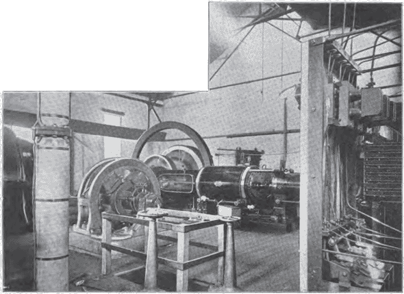 INTERIOR OF MAIN POWER STATIONWESTCHESTER TRACTION COMPANY