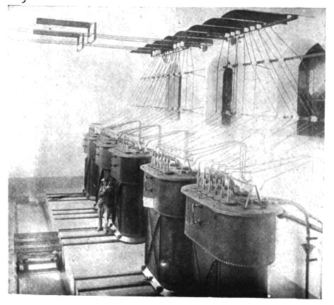 FIG. 5.  INTERIOR OF TRANSFORMER HOUSE.