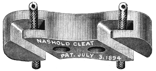 SELF-LOCKING CLEAT.