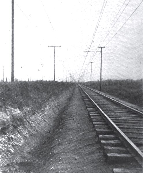 LONG TANGENTS ON THE LINE OF THE WINONA INTERURBAN RAILWAY