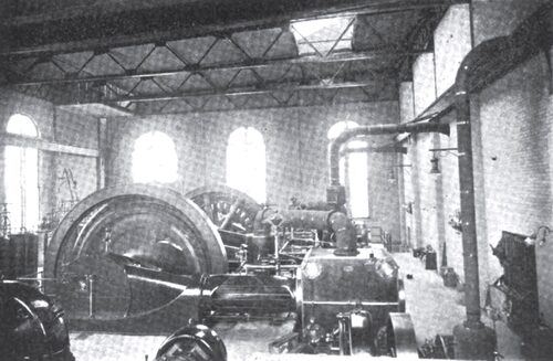 GENERAL VIEW OF INTERIOR OF GENERATING STATION