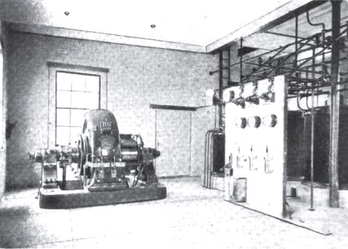 INTERIOR OF GOSHEN SUB-STATION