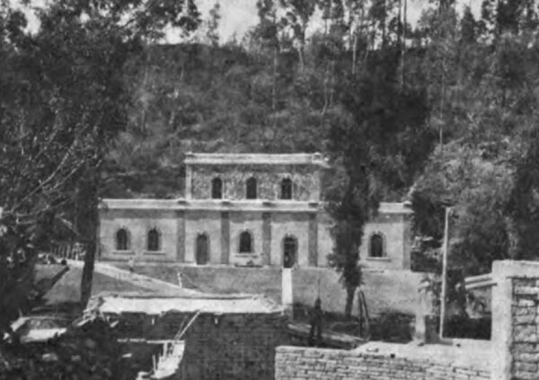 PHOTOGRAPH NO. 56. THE GUANAJUATO SUB-STATION FROM IN FRONT