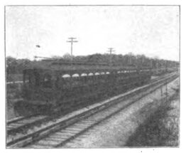 Three-car Train, Showing Third Rail.