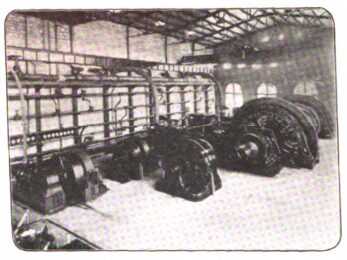 General View of Engine Room in Power House.