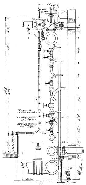 SECTION OF PIPING.