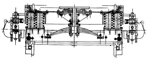 TRANSVERSE SECTION THROUGH BOLSTER.