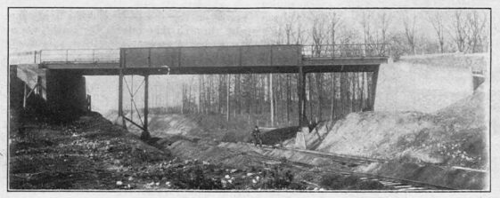 An Overhead Highway Crossing-Aurora, Elgin & Chicago.