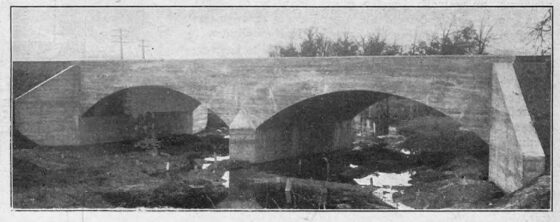 Concrete Masonry Bridge Over Salt Creek-Aurora, Elgin & Chicago.