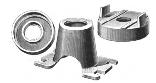 PARTS OF THIRD-RAIL INSULATOR