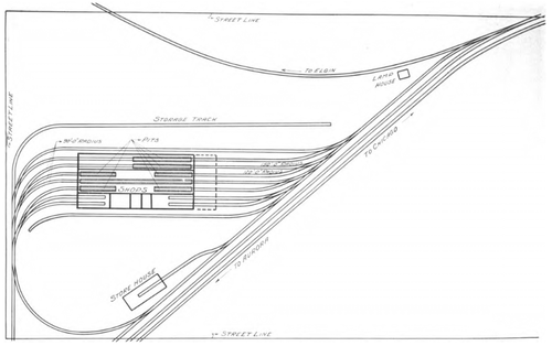 TRACK LAYOUT, WHEATON YARDS .