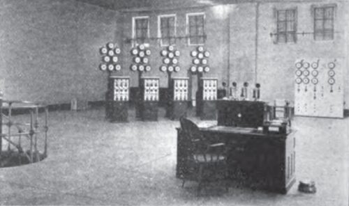 FIG. 15.--CONTROL ROOM.