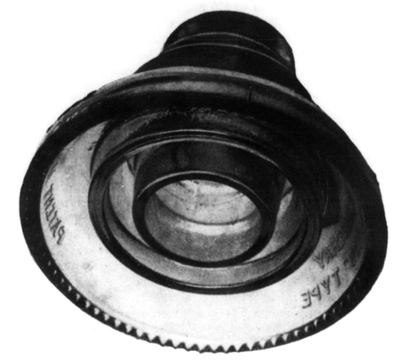 FIG. 25.GLASS TRIPLE PETTICOAT INSULATOR