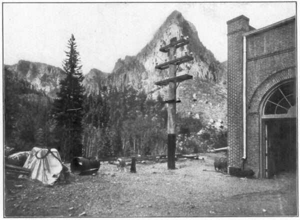 MASONS PEAK AND POWER HOUSE.