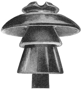 FIG. 1  80,000-VOLT INSULATOR.