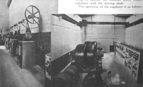 Fig. 15. Automatic Regulators. Fig. 16. General View. INTERIOR VIEWS OF WEST MADISON STREET SUB-STATION.